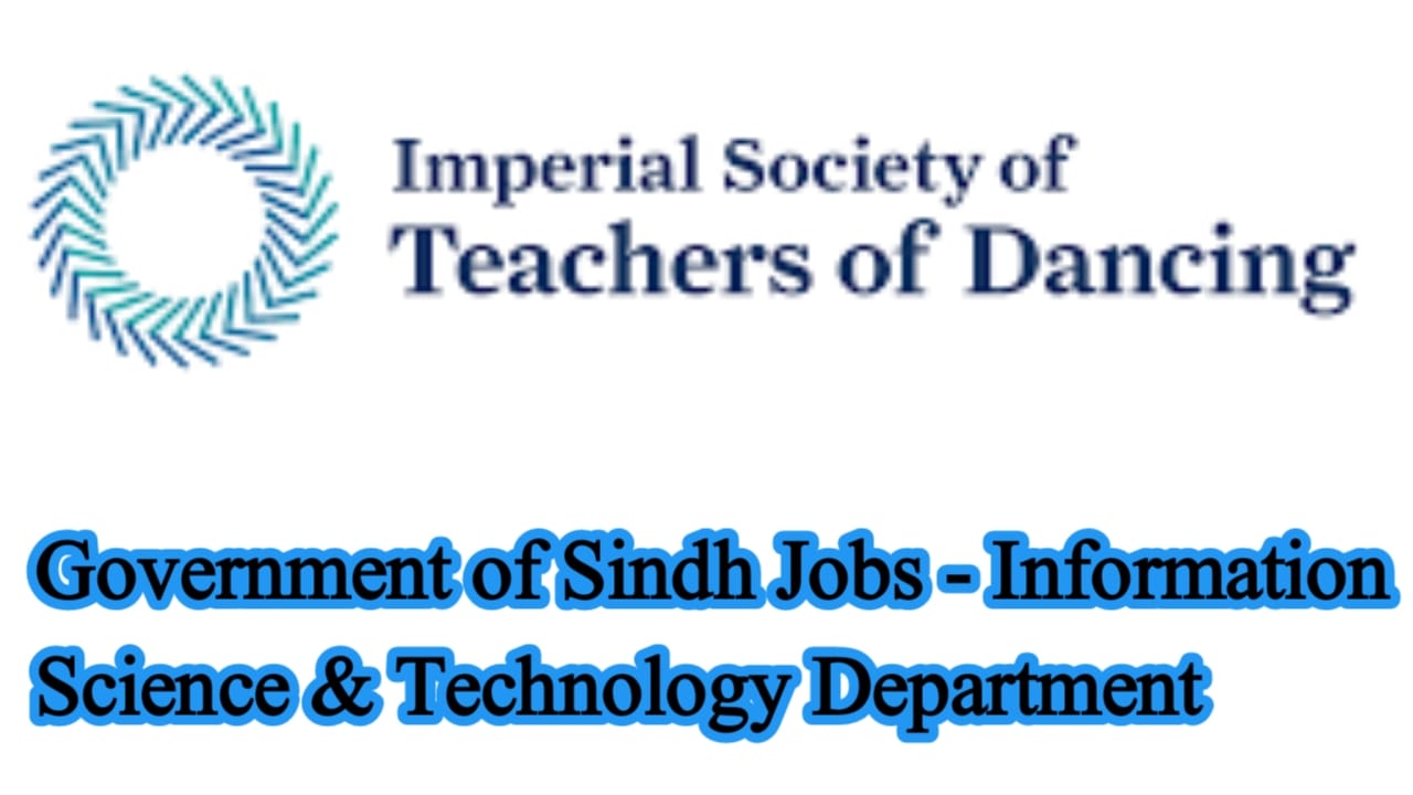 Government of Sindh Jobs - Information Science & Technology Department
